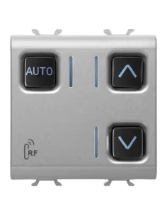 Gewiss gw14823 com mot rf actuador 1 canal 8a titanio